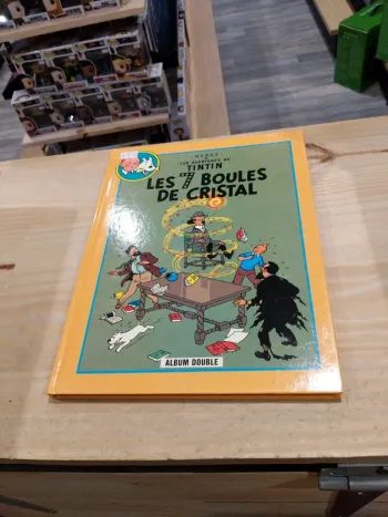 Album double Les aventures de Tintin - Les 7 boules de cristal / Le temple du soleil