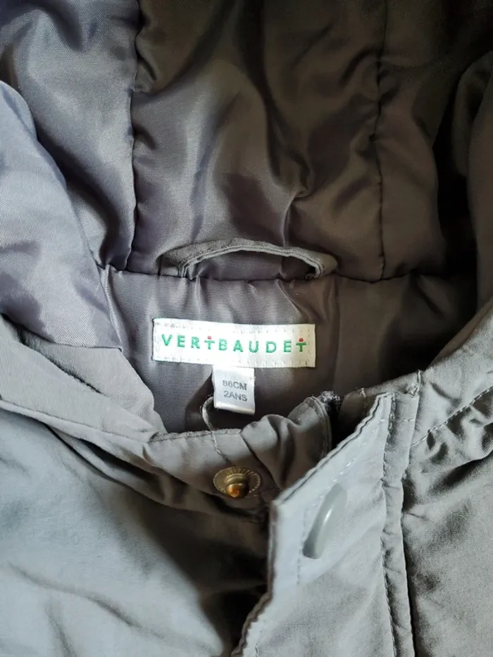 Manteau imperméable Verbaudet 2 ans 86 cm - photo numéro 3