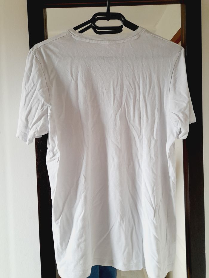 T-shirt Jack & Jones blanc 16 ans très bonne état - photo numéro 2