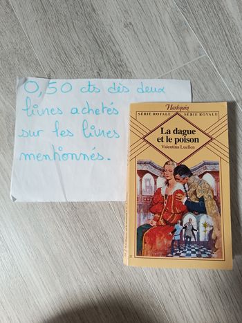 Livre Harlequin série royale