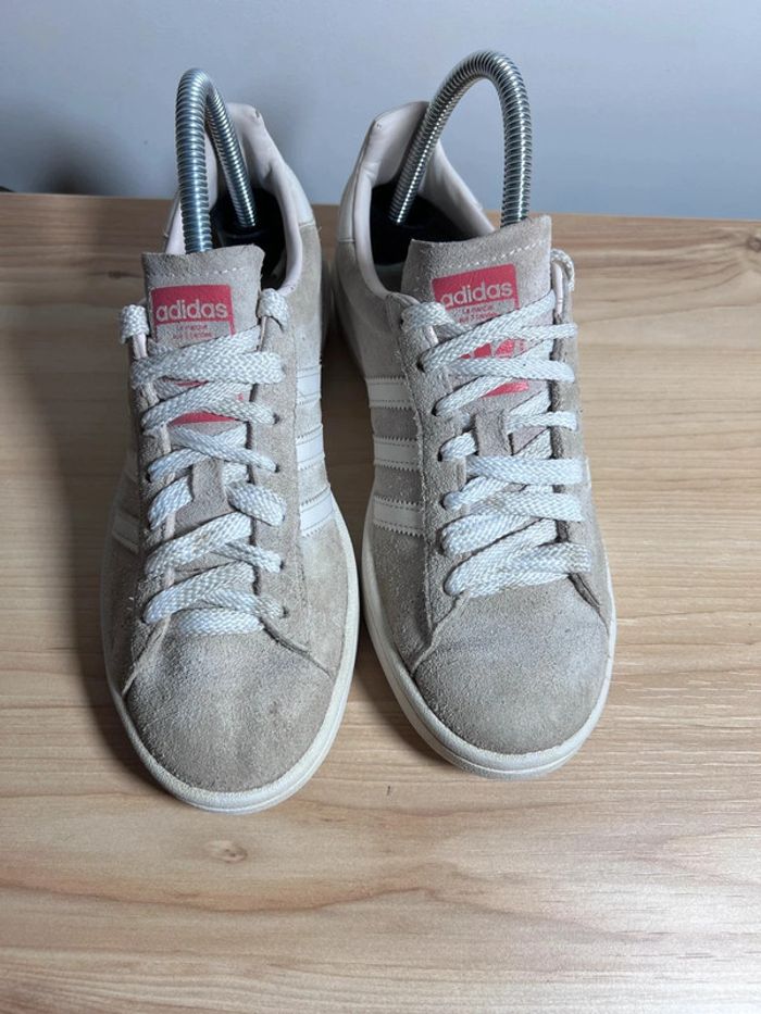 Adidas Campus Beige – Sneakers Suède Pointure 36 2/3 - photo numéro 4