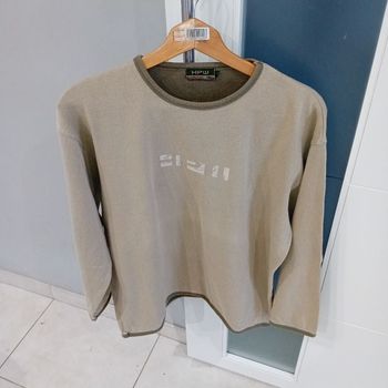 Sweat léger kaki clair HPW col rond