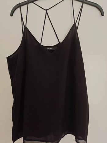 Haut à bretelles noires Vero Moda taille M