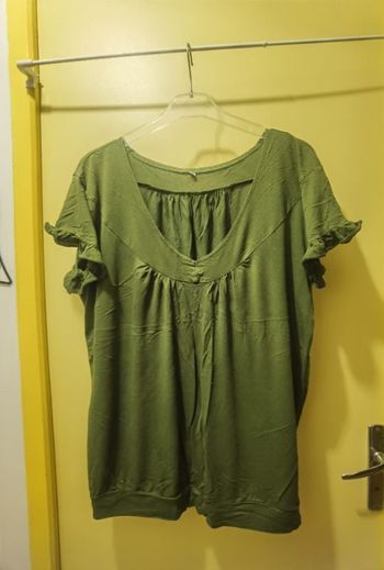 T-shirt L vert