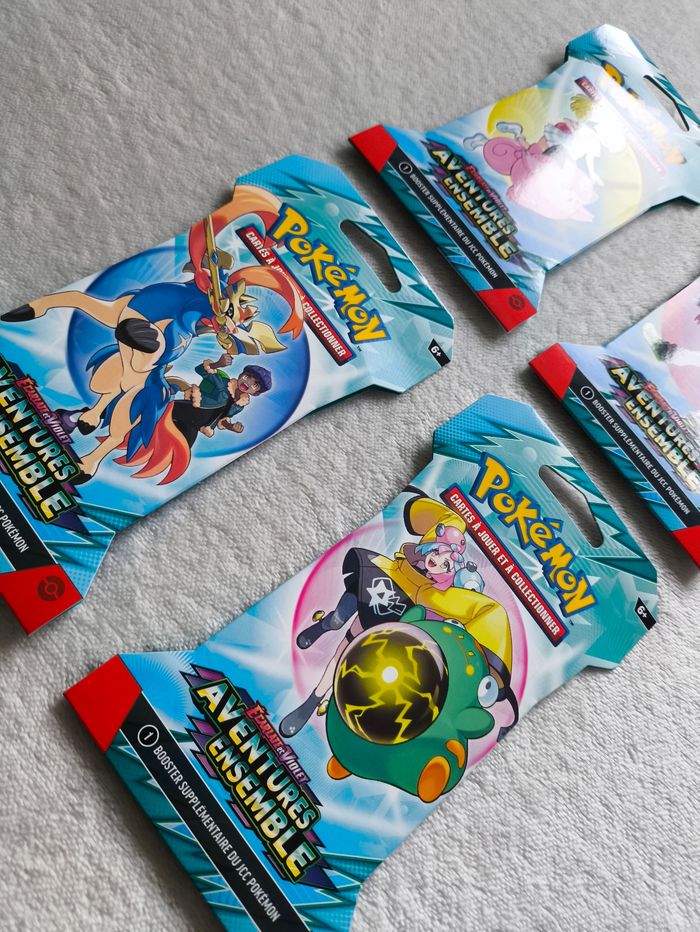 Artset Booster Blister Pokémon EV9 : Aventures Ensembles Neuf Scellé FR - photo numéro 2