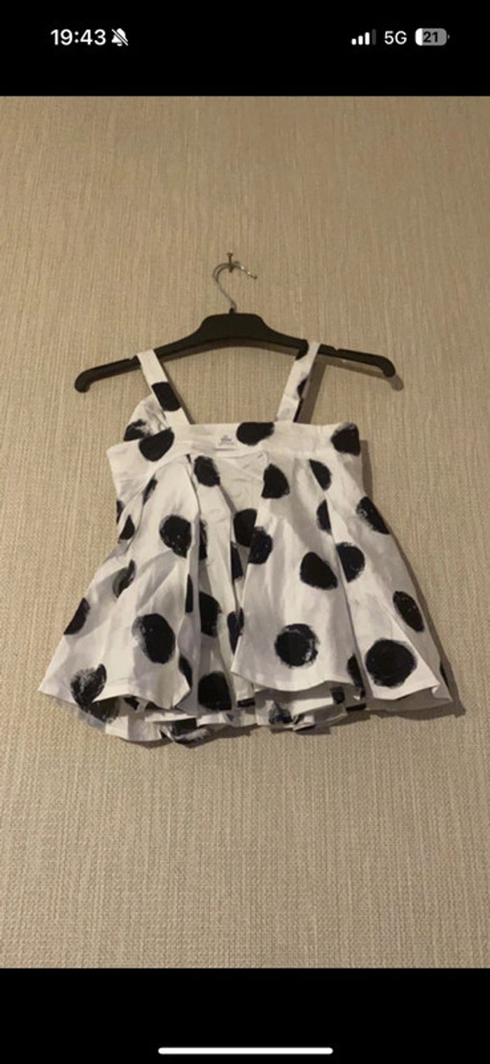Tunique noir et blanche 4 ans - photo numéro 2