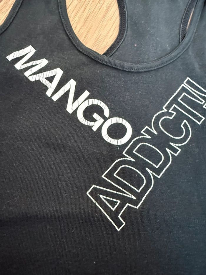 Débardeur Mango noir en S - photo numéro 2