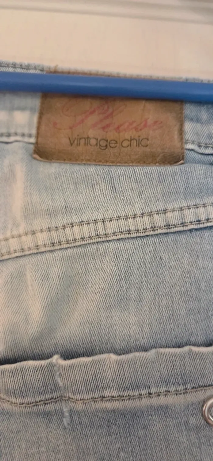 Short en jean Please – Vintage Chic - photo numéro 10