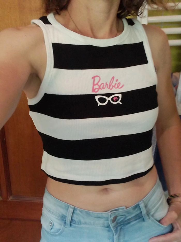 Croq top rayé Barbie