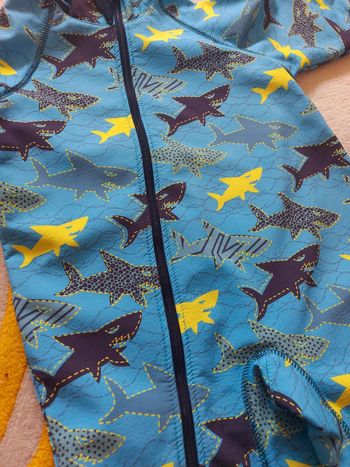 Combinaison de pluie IELM softshell requins 92cm