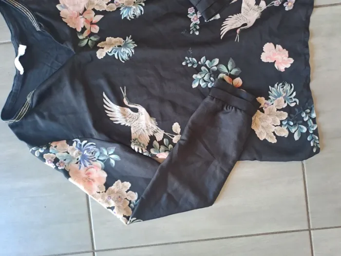 Blouse floral héron Promod - photo numéro 2