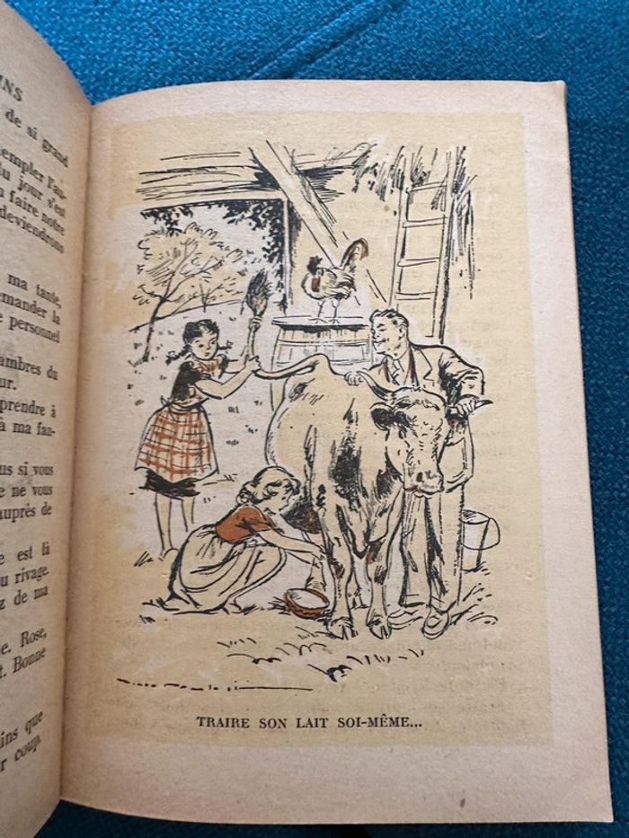 1950 Livre ancien Rose et ses sept 7 cousins Hachette Alcott Stahl Pierre probst auteur Caroline - photo numéro 4