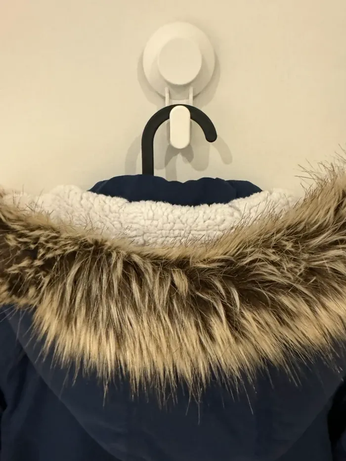 Manteau hiver capuche poche doublure - photo numéro 7