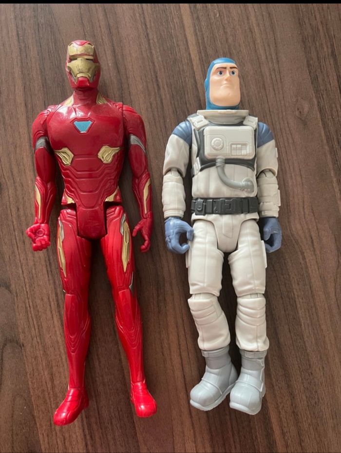 Lot Iron man et buzz l’éclair