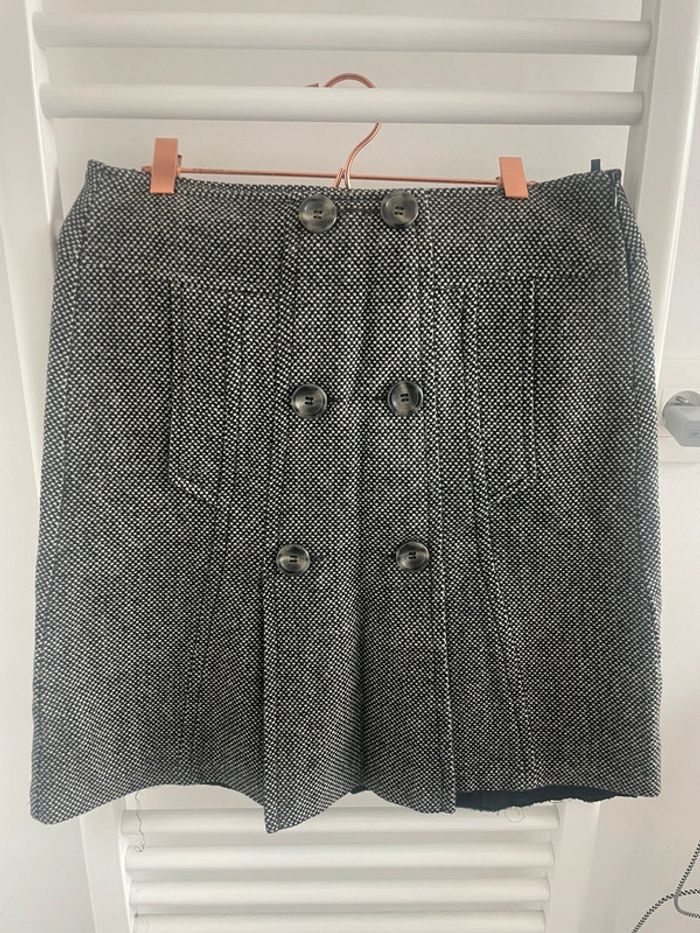 Jupe  en laine benetton taille 40