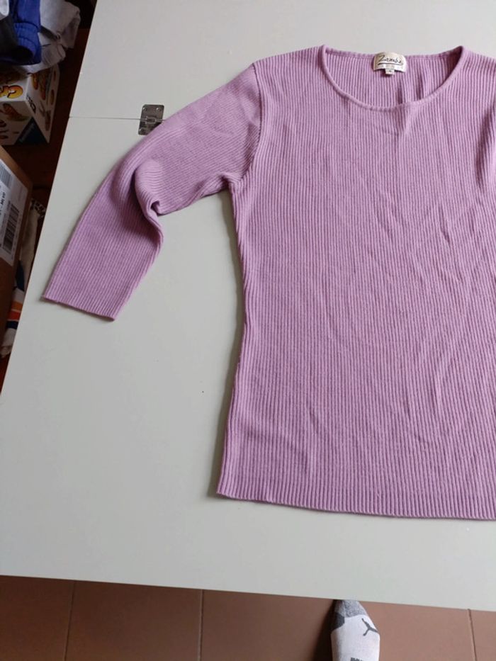 Pull violine zamba taille 4 - photo numéro 2