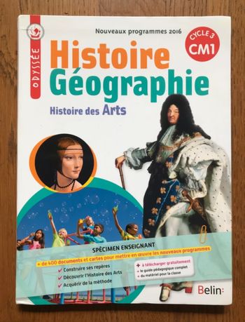 Odyssée - Histoire Géographie CM1 - Manuel de l’élève + guide pédagogique (extrait)