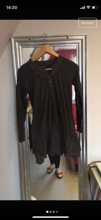 Tunique/ Robe grise IKKS