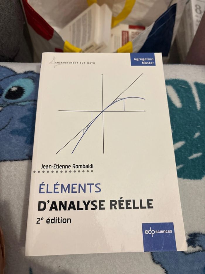 Éléments d’analyse réelle - 2edition Rombaldi