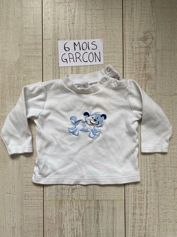 T-shirt à manches longues chien