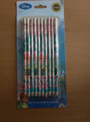 Set de 10 crayons de couleurs