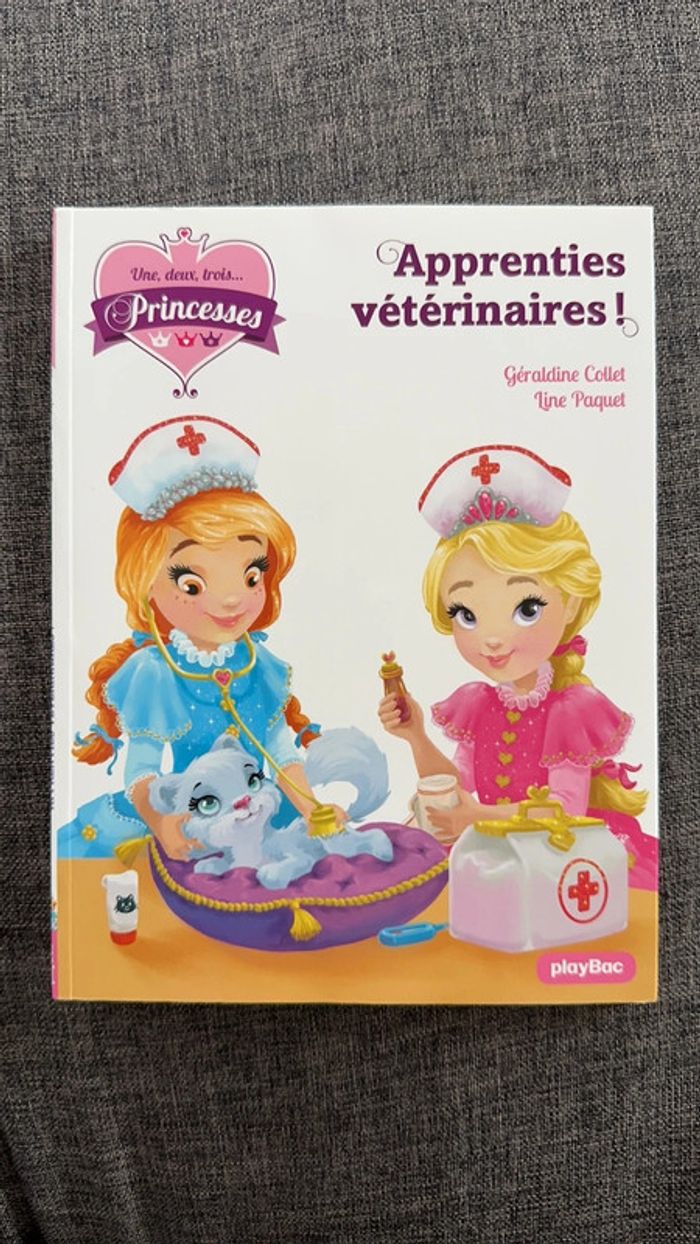 Livre une deux trois princesses apprenties vétérinaires