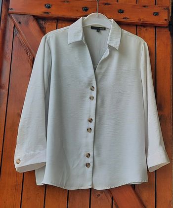 Chemisier gris Etam 34