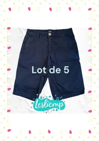 Lot de 5 Bermuda chino 36
