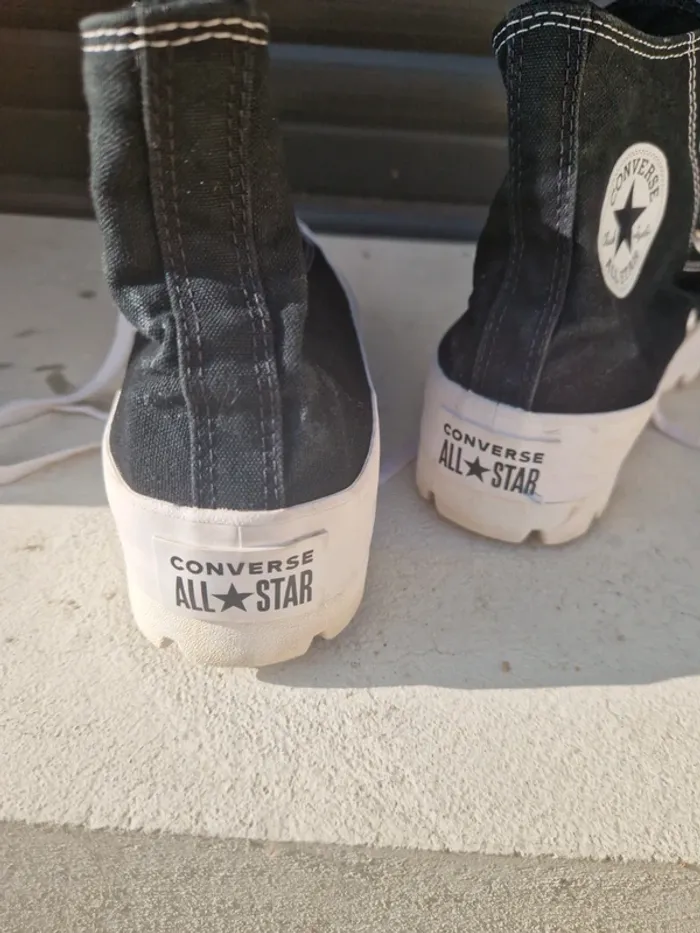 Converse Chuck Taylor all star noir taille 40 tres bon etat - photo numéro 15