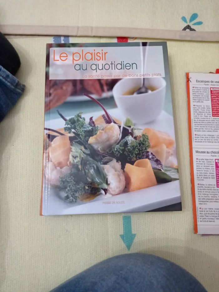 Livre de recettes le plaisir au quotidien