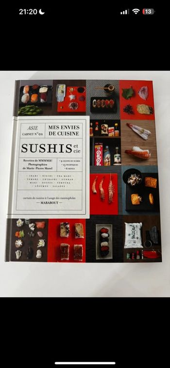 Livre pour sushis