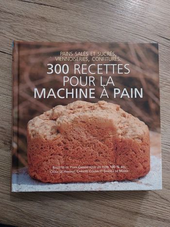 Livre ďe recettes "Machine à pain"