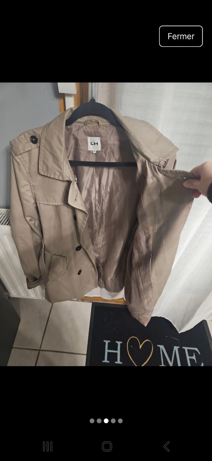 Veste trench femme - photo numéro 2