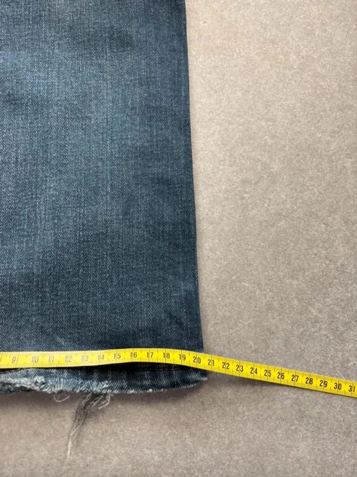 Jean pantalon coupe droite 513 levis noir/bleu W38 L32 - photo numéro 12