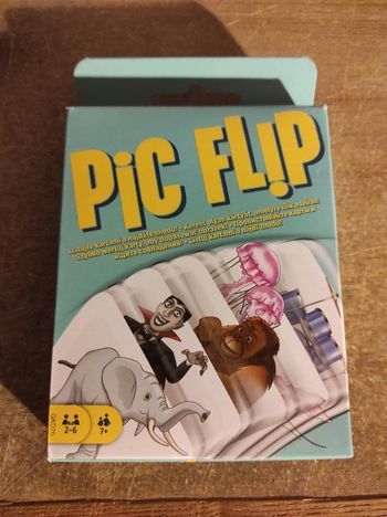 Mattel Pic Flip Jeu De Cartes Et De Société