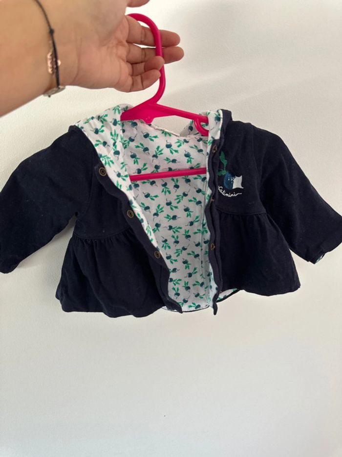 Ensemble 4 pièces catimini taille 3 mois - photo numéro 7