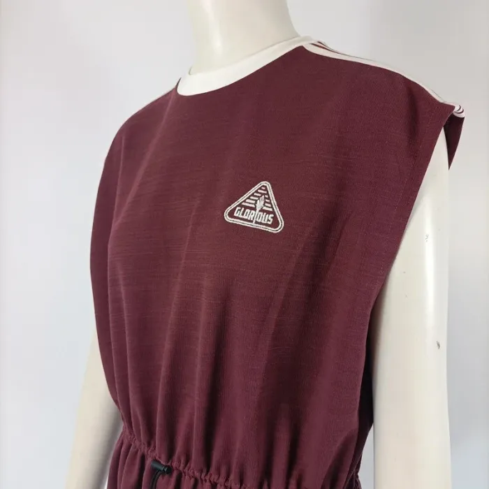 Robe sportswear bordeaux Fit Boutique style rétro taille S neuve A006 - photo numéro 8