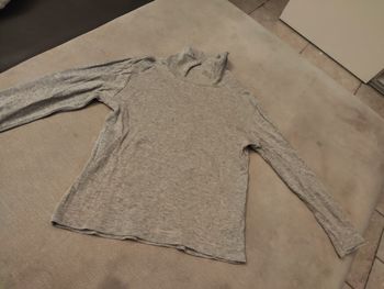 Sous pull gris Kiabi 5 ans