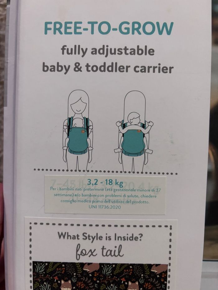 Porte bébé physiologique tula Free to grow - photo numéro 5