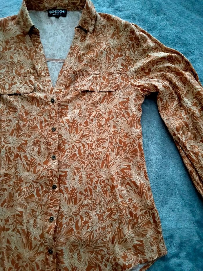 Chemise camel Bonobo - photo numéro 5