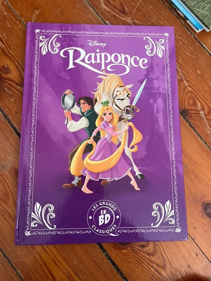 Livre BD Disney Raiponce