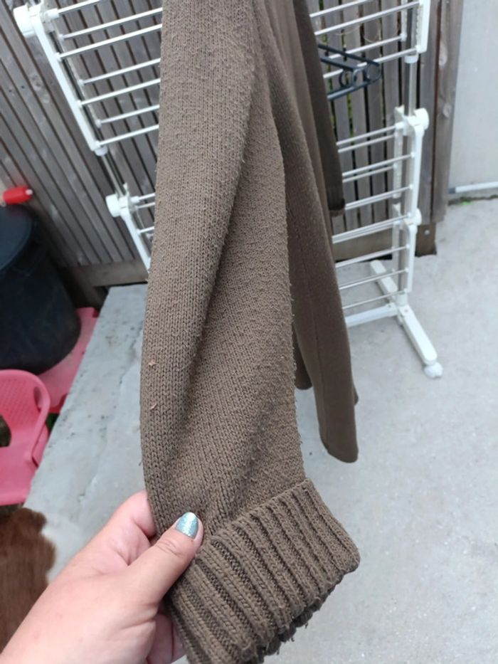 Gilet avec fermeture éclair deux poches très long Kiabi 54/56 - photo numéro 8