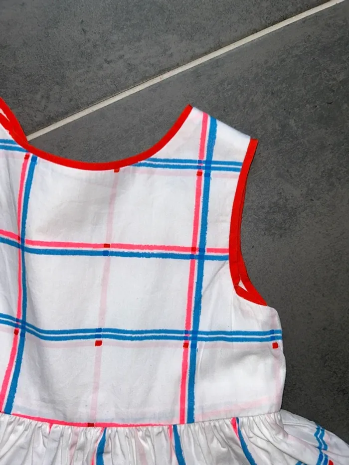 Robe sans manches carreaux bébé fille jacadi - photo numéro 3