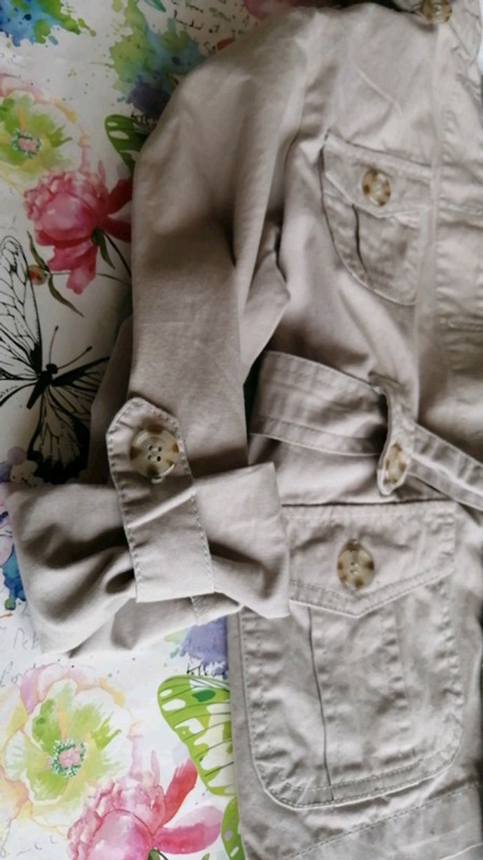 Veste/trench mi saison la redoute collection - photo numéro 4