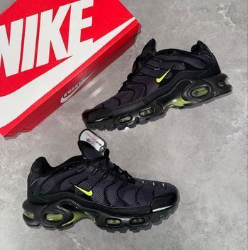 Nike tn noir gris fluo 46