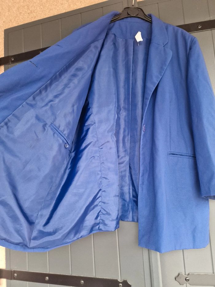 Blazer de costume bleu marine - photo numéro 4