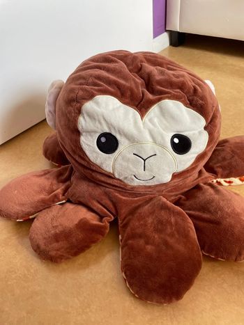 Peluche poulpe repliant