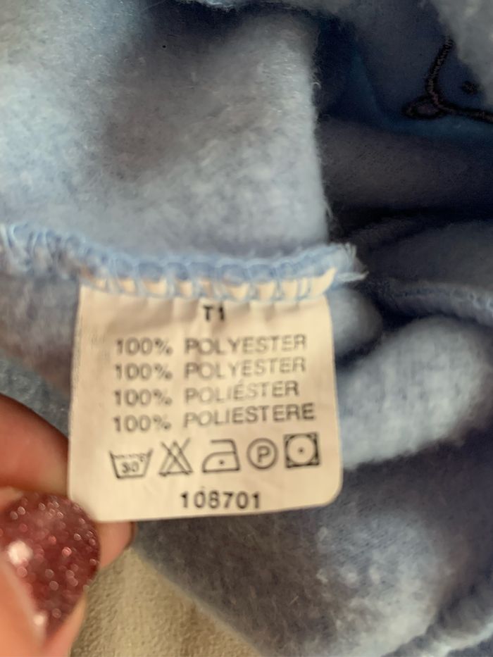 Adorable bonnet bleu chaud taille 1 - photo numéro 3