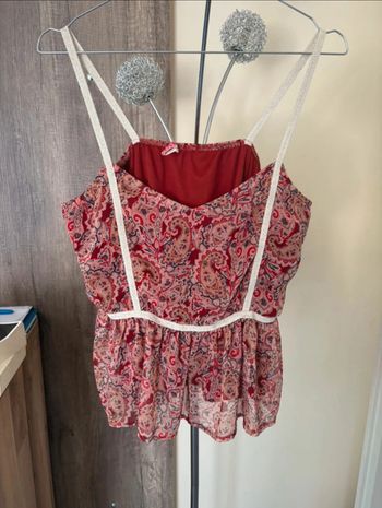 Top à bretelles Camaieu taille 40