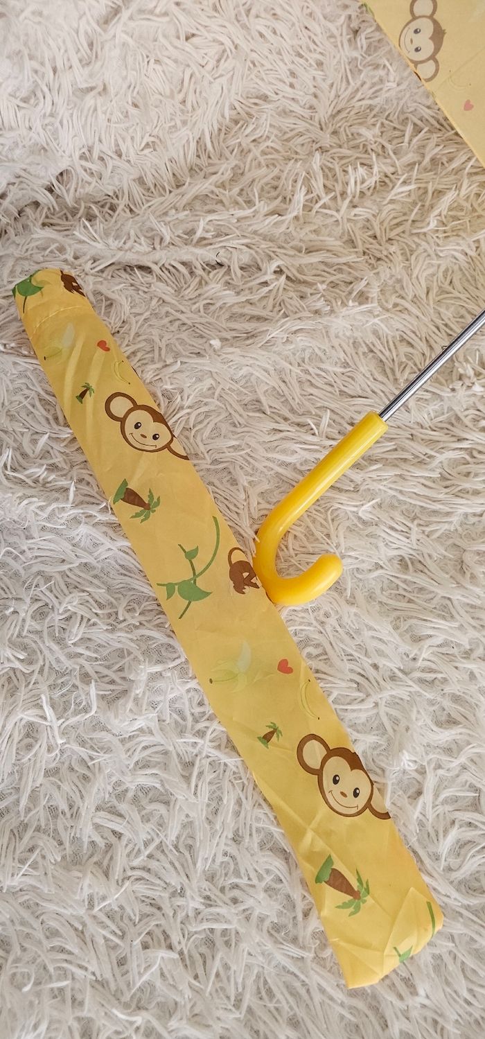 Magnifique parapluie 🌂 enfant motif 🐵 - photo numéro 6